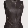 Riding Leather Vest For Women