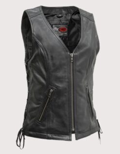 Club Style - Women's Leather Motorcycle Vest