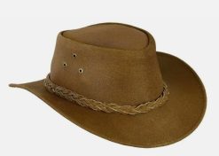 Aussie Brown Bush Leather Hats