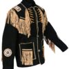 Native American Jacket With Fringes and Beads