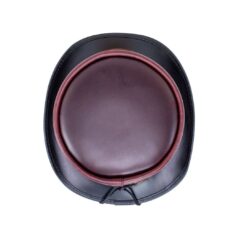 El Dorado Napa Vino Leather Top Hat With simple Band | TH124