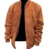 Brown Bomber Jacket For Men: Classic Style, Modern Fit | MBJ2