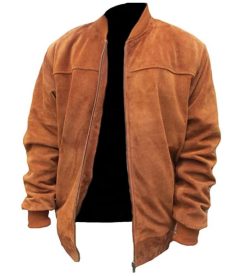 Brown Bomber Jacket For Men: Classic Style, Modern Fit | MBJ2
