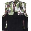 Men Camouflage Leather Club Vest for SOA Biker