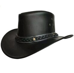 black cowboy hat