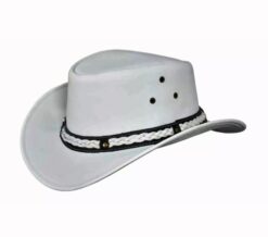 white cowboy hat