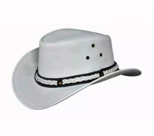 white cowboy hat