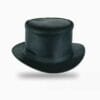 EI Dorado Black Leather Top Hat