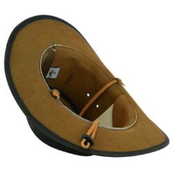 Western Cowboy Leather Hat Aussie Outback Concho Band, CBH9