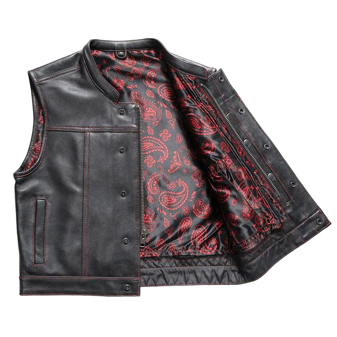 Slasher - Son Of Anarchy Motorcycle Leather Vest - Image 2