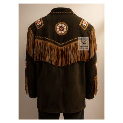 Sophisticated Mens Western Leather Jacket MWJ2002