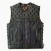 Stinger Hunt Club Quilted Leather Vest