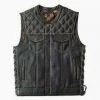 Stinger Hunt Club Quilted Leather Vest