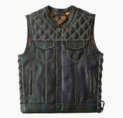 Stinger Hunt Club Quilted Leather Vest