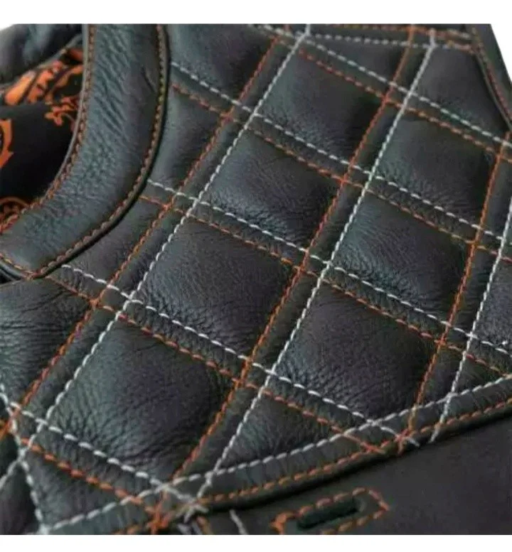 Stinger Hunt Club Quilted Leather Vest | LBV22 - Image 4