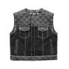 Stinger Leather Biker Vest