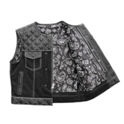 Alternative view of Stinger Leather Biker Vest - Fabulous | LUS13