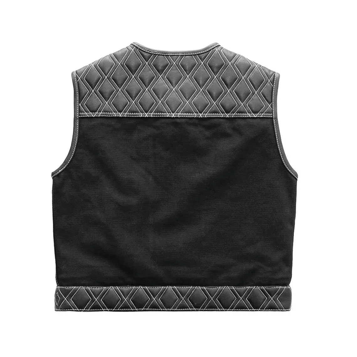 Stinger Leather Biker Vest - Fabulous | LUS13 - Image 3
