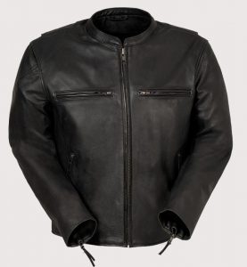 Antique Black Men’s Leather Jacket