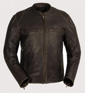 Antique Brown Men’s Leather Jacket