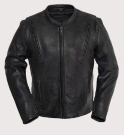 Revolt Men's Motorcycle Leather Jacket