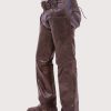 Showy masher leather womens chaps