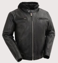 Street Cruiser Men's Motorcycle Leather Jacket