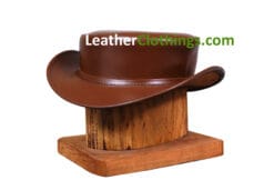 El Dorado Chocolate Brown Short Top Hat, Unbanded