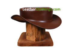 El Dorado Chocolate Brown Short Top Hat, Unbanded