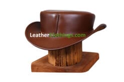 El Dorado Chocolate Brown Short Top Hat, Unbanded