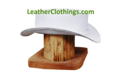 El Dorado Ghost Rider White Short Top Hat, Unbanded