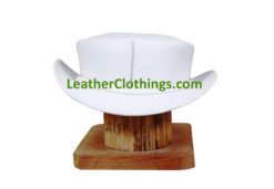 El Dorado Ghost Rider White Short Top Hat, Unbanded