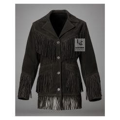 Black Western Jacket For Women Native Style Jacket