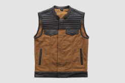 Mens Hunt Club Leather Vest