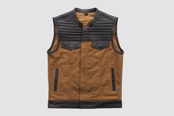 Mens Hunt Club Leather Vest