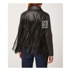 Stylish Fringed Leather Jackets for Women | BWJ2