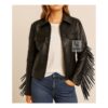 Stylish Fringed Leather Jackets for Women | BWJ2