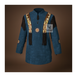 Mens Powwow Regalia War Shirt | Handmade Native American War Shirt