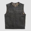 Mens Hunt club biker leather vest