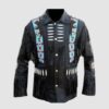 Black Western Jacket Men