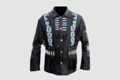 Black Western Jacket Men