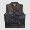 Men's camo hunting vest