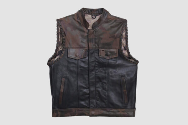 Men's camo hunting vest