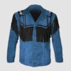 Fringe Suede Jacket for Mens