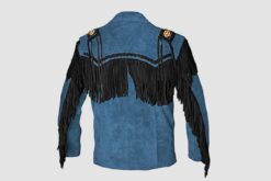 Alternative view of Fringe Suede Jacket for Mens:  Bold and Stylish Choice | MJ1020125