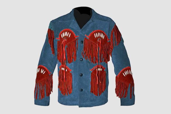 Cowboy Leather Jacket Men's Western Jacket For Sale