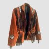 western suede jacket with fringe