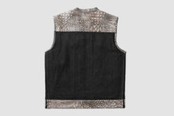 Alternative view of The Exquisite Crocodile Plated Leather Vest | CBLV 22