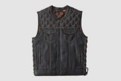 Jack Builder Hunt Club Motorcycle Leather Vest