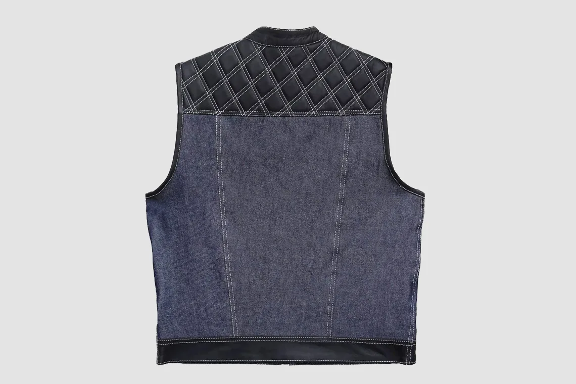 Amazing Hunt Club Biker Vest for Men | HBV51 - Image 3